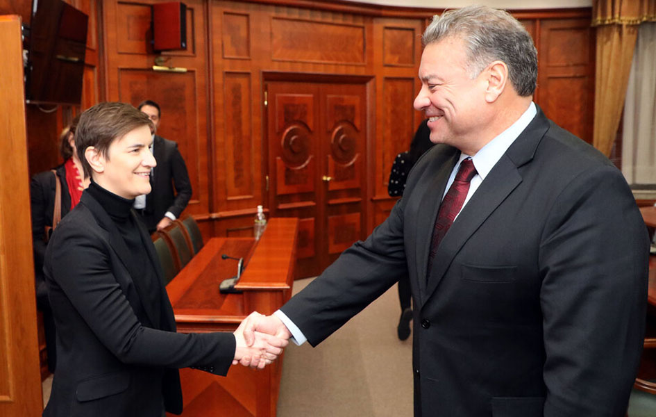 Brnabić zahvalila Eskobaru na podršci SAD u dijalogu Ana Brnabić i Gabrijel Eskobar (Foto Tanjug/Vlada Srbije/Slobodan Miljević)