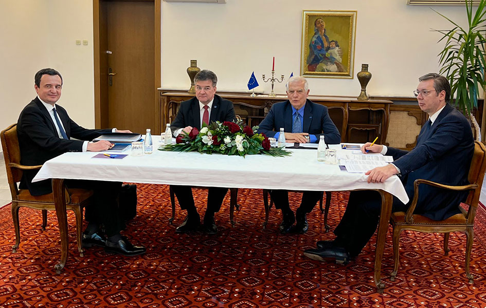Lajčak: Isplatile se pripreme za Ohrid Sa pregovora u Ohridu (Foto Fejsbuk M. Lajčak)
