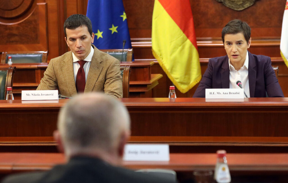 Brnabić poslanicima Bundestaga: Neophodno da Priština formira ZSO Ana Brnabić na sastanku sa predstavnicima Bundestaga (Foto Tanjug)