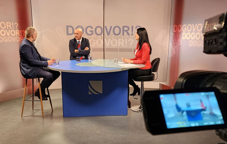 U Dogovoru Jablanović i Šeholi o evropskom predlogu i… Aleksandar Jablanović i Fatmir Šeholi u Dogovoru sutra od 20 časova (Foto Kim, Bojan Ćirković)