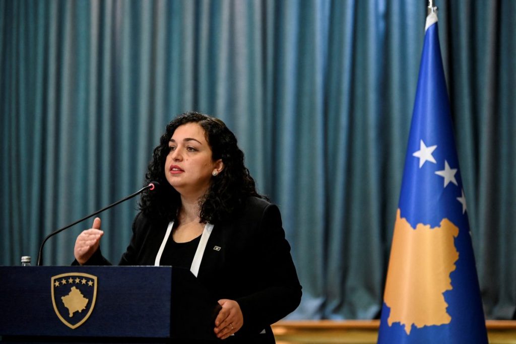 Osmani: Plan implementacije da uzme u obzir stavove Skupštine Kosova Vjosa Osmani (Beta, N1)