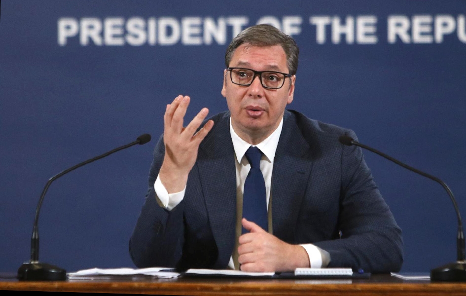 Vučić: Sve što je potpisano u dijalogu mora biti sprovedeno Predsednik Srbije Aleksandar Vučić (Foto Zoran Mrđa/FoNet)