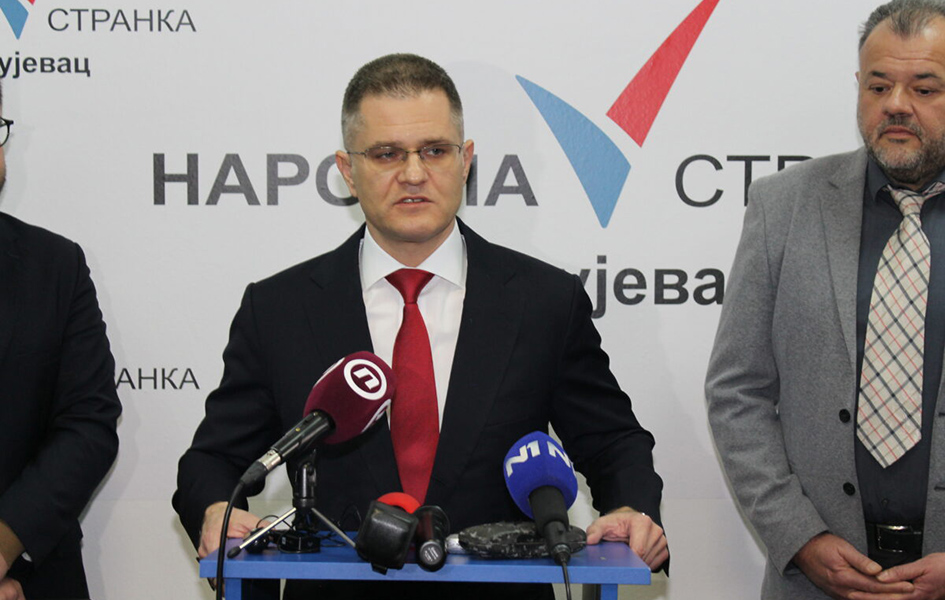 Narodna stranka počela prikupljanje potpisa za referendum o Kosovu Vuk Jeremić (Foto N1/Milan Nikić)