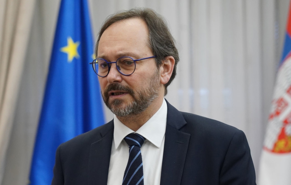 Žiofre: Važan sastanak pregovaračkih timova Beograda i Prištine Emanuele Žiofre (Foto Tanjug Dragan Kujundžić)