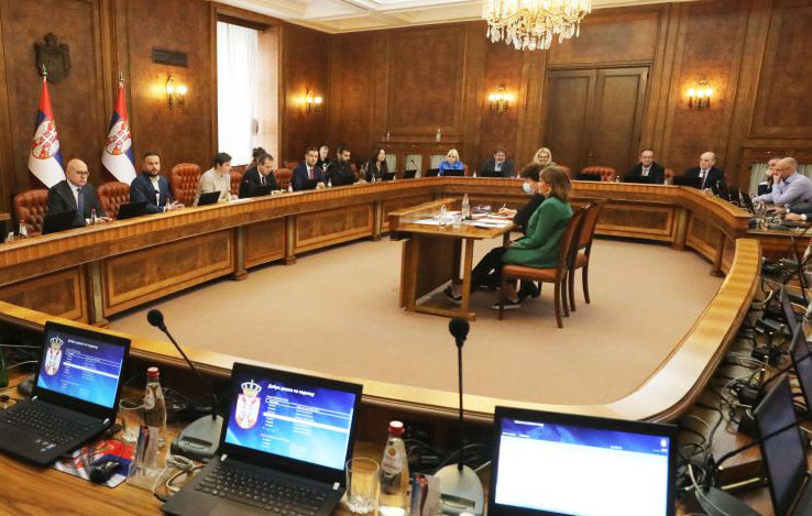 Vlada Srbije usvojila paket mera dogovoren na sastanku u Raški Sastanak u Vladi Srbije (Foto Vlada Republike Srbije)