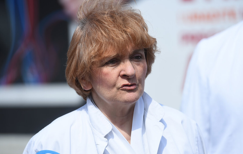 Grujičić u Goraždevcu: Neophodno zapošljavanje kadrova i prisustvo pedijatra Ministarka zdravlja Danica Grujičić (Foto Tanjug/Strahinja Aćimović)