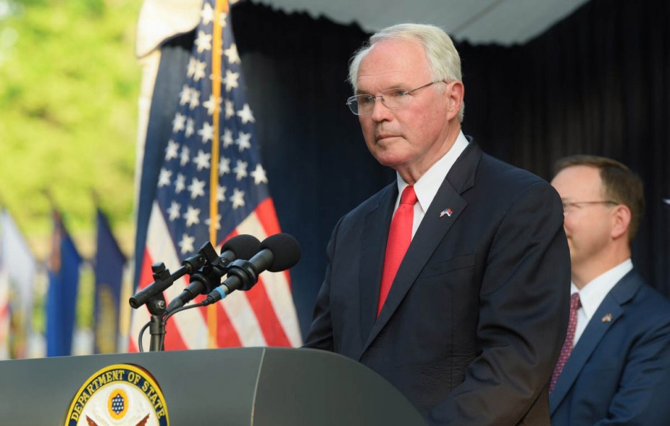 Hil: Kada bude završeno pitanje ZSO, videćemo napredak u drugim aspektima Američki ambasador u Srbiji Kristofer Hil (Foto Tanjug)
