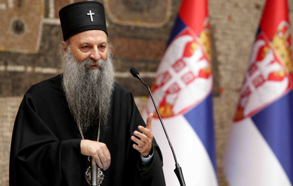 Patrijarh Porfirije (Foto TANJUG/SAVA RADOVANOVIĆ)