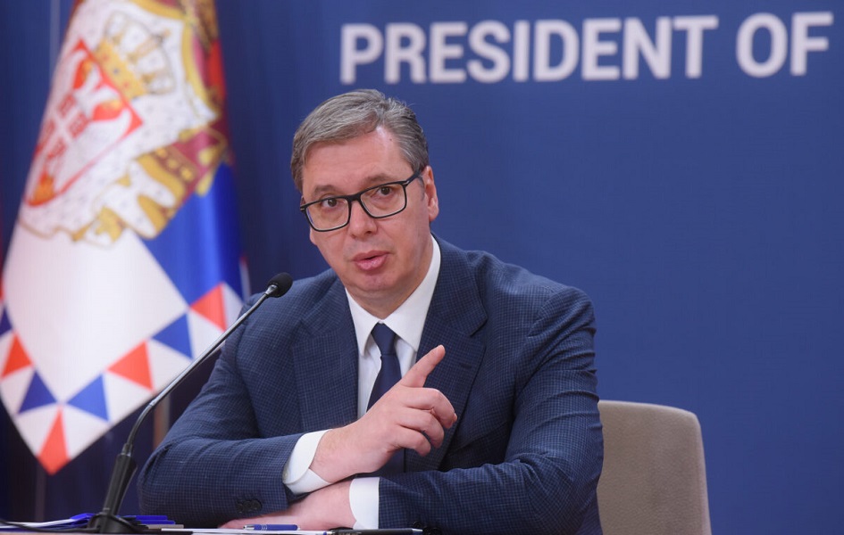 Vučić o protestu: Suva politika, bilo je maksimalno 9.000 ljudi Aleksandar Vučić (Foto Tanjug, Miloš Milivojević)