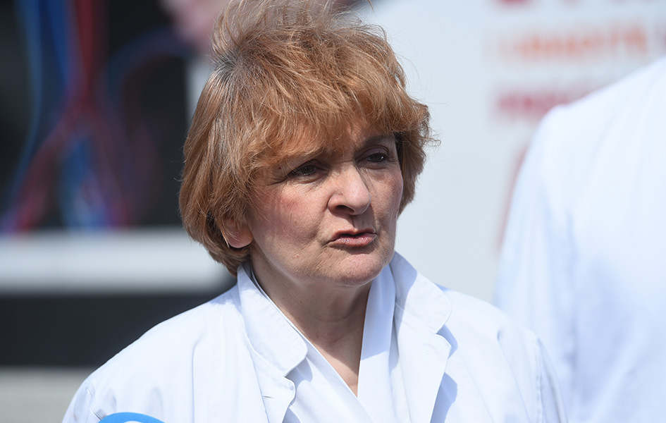 Grujičić o stanju povređenih u zločinima kod Mladenovca i u Beogradu Ministarka zdravlja Danica Grujičić (Foto Tanjug/Strahinja Aćimović)