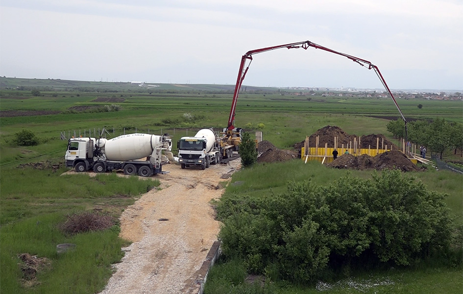 Šta se gradi u Čaglavici? Gradilište na poljoprivrednom zemljištu u Čaglavici (Foto Kim)