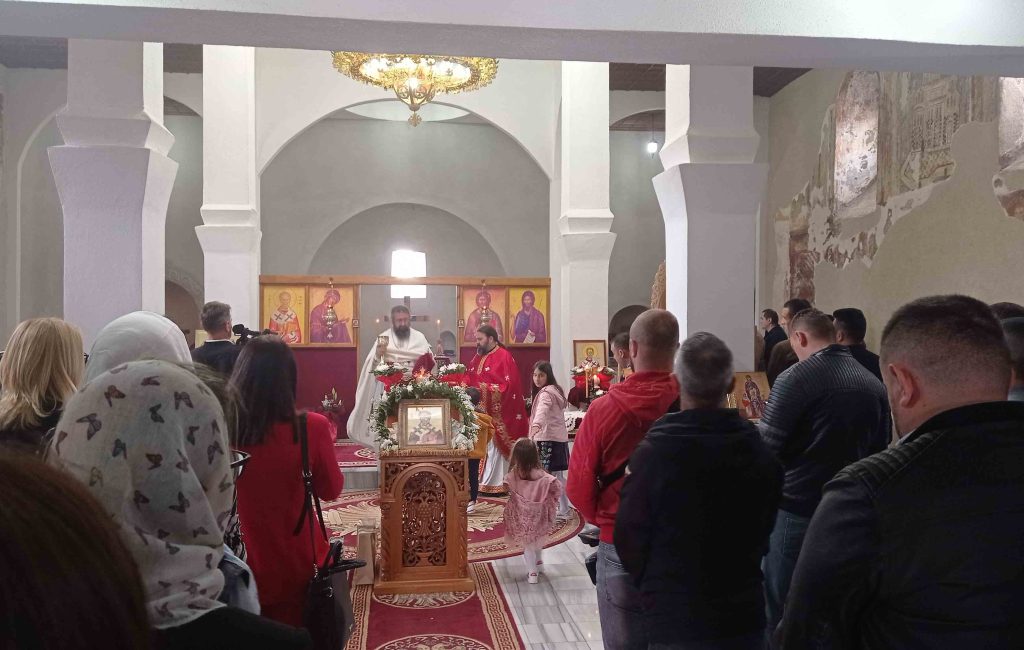 Obeležavanje Svetog Nikole u Prištini (Foto Kim)