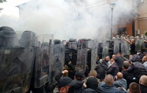 Sukobi u Zvečanu (Foto Kim)