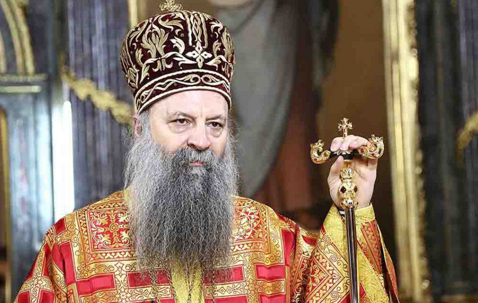 SPC: Patrijarh Porfirije uputio podršku srpskom narodu na Kosovu Patrijarh Porfirije (Foto SPC)