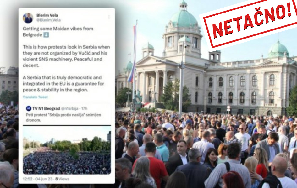 Kad Informer ’’informiše’’: Spinovani spin o protestima u Beogradu i Zvečanu