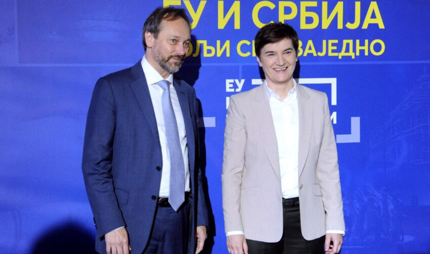 Brnabić: Molim vas, dragi prijatelji iz EU, da nam pomognete da sačuvamo mir
