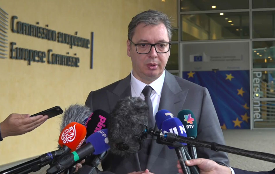 Vučić u Briselu: Sve što za Ukrajinu važi, za Srbiju ne važi