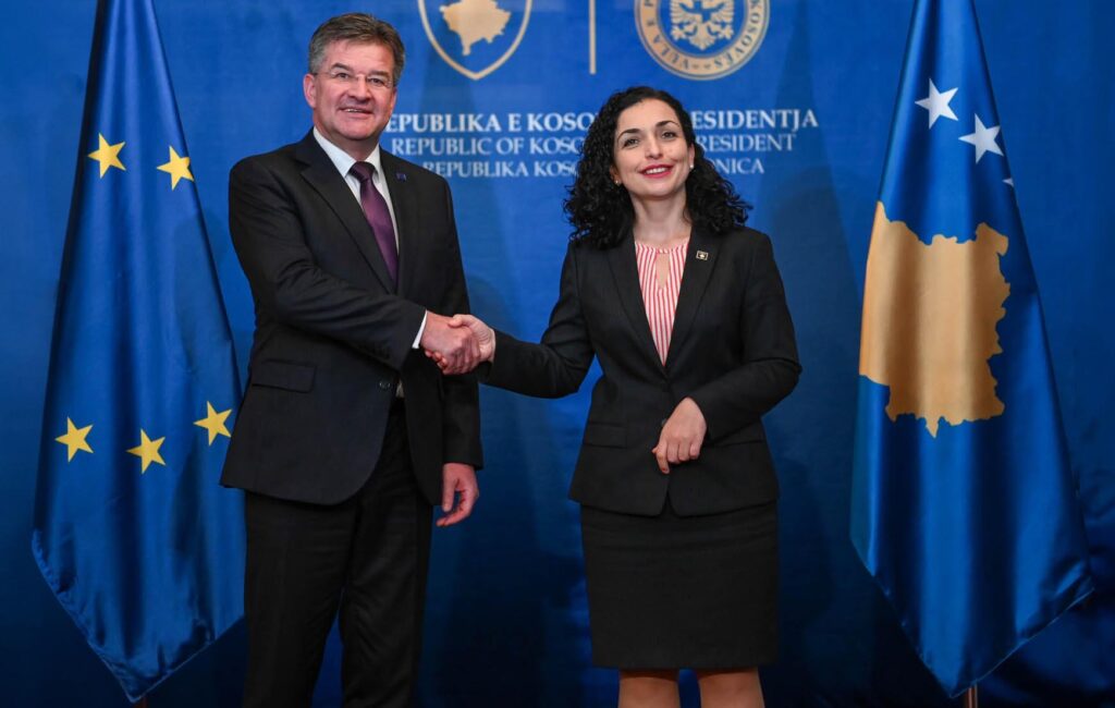 Osmani sa Lajčakom: Imamo volju za deeskalacijom i novim izborima na severu Kosova