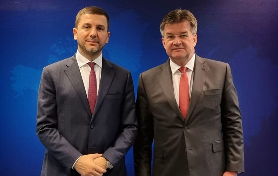 Krasnići sa Lajčakom o političkim dešavanjima na Kosovu