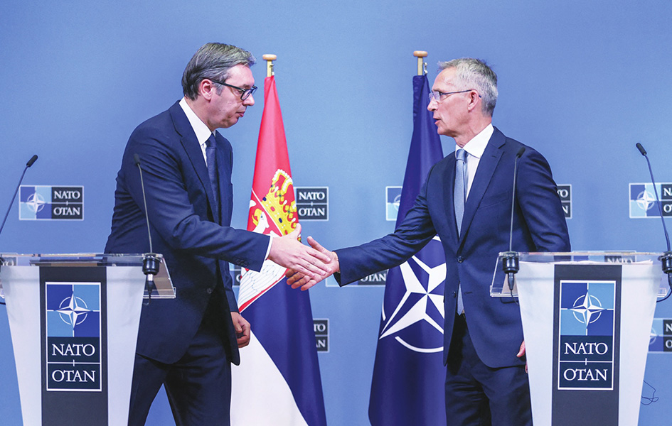 Vučić se u sredu sastaje sa Stoltenbergom u Briselu