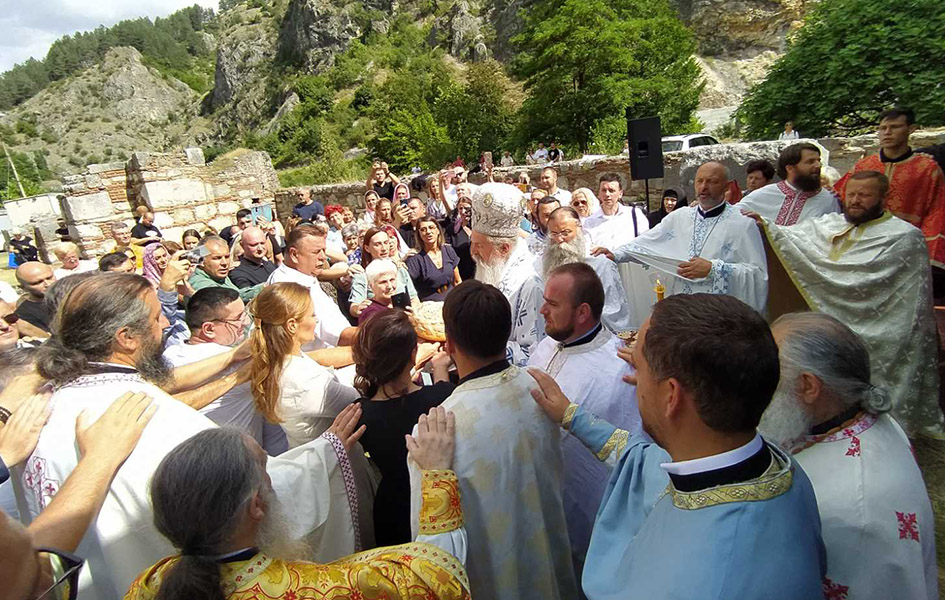 U manastiru Sveti Arhangeli kod Prizrena proslavljena hramovna slava