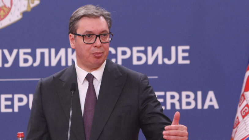 Vučić: Nema nikakve revolucije u Beogradu Predsednik Srbije Aleksandar Vučić (Foto Božana Pavlica/Fonet)