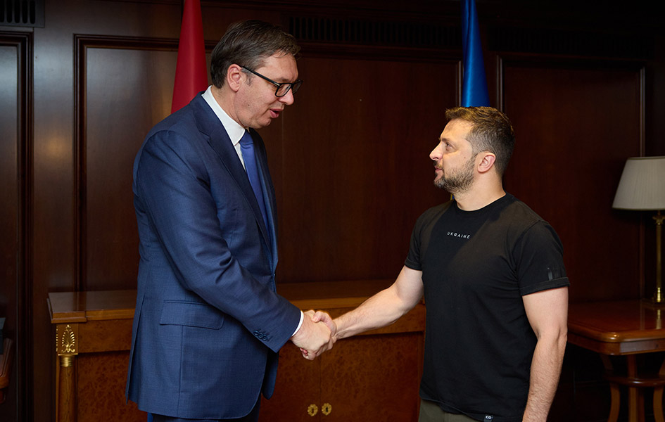 Zelenski o sastanku sa Vučićem: Dobar razgovor o nepovredivosti granica