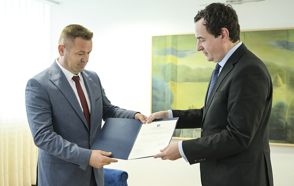 Emin Hodžaj novi direktor Agencije za zaštitu tajnih podataka