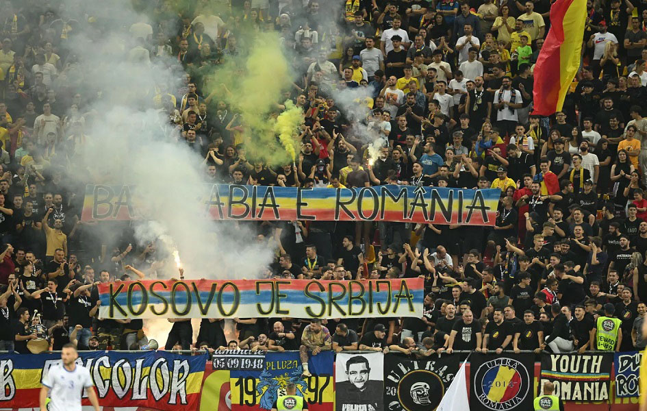 Privremeno prekinut meč Rumunija-Kosovo zbog skandiranja ’’Kosovo je Srbija’’