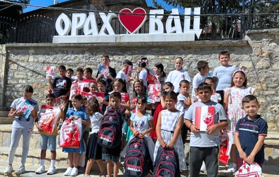 Zvezda opremila mališane iz Orahovca i Velike Hoče za školu