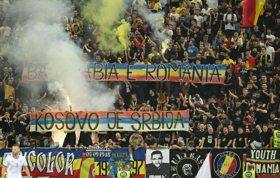 UEFA kaznila Rumuniju zbog skandiranja „Kosovo je Srbija“