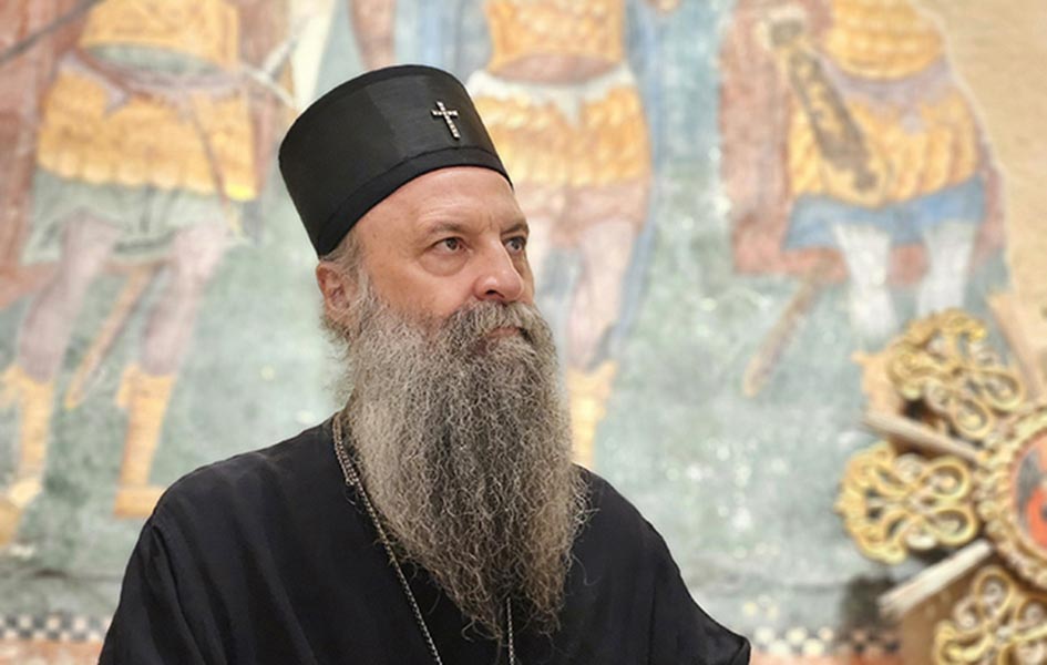 Patrijarh Porfirije: Preko potreban mir svim ljudima na Kosovu