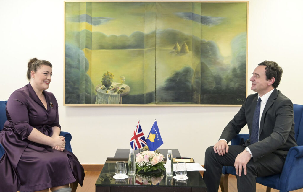 Kurti sa Kerns: Bezbednost građana prioritet za Kosovo