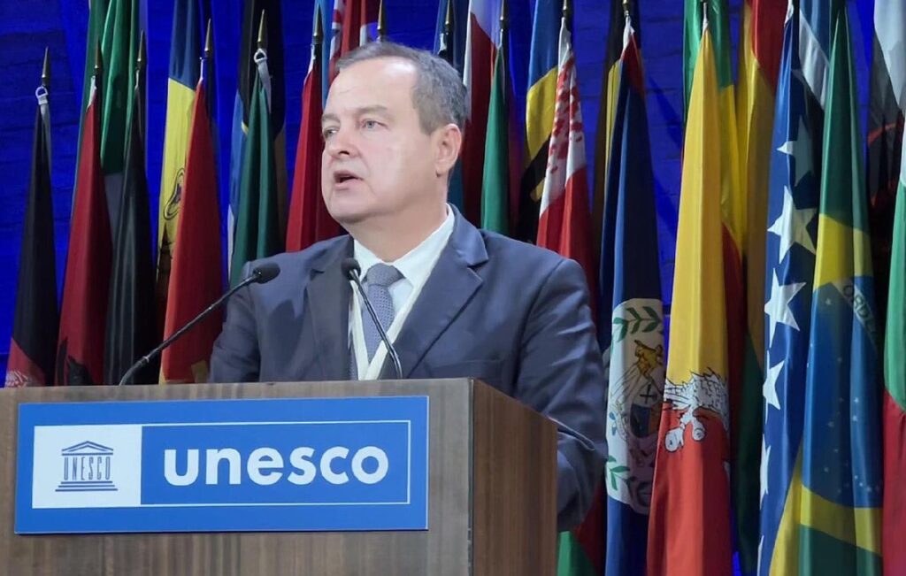 Dačić: Unesko da zaštiti kulturno nasleđe na Kosovu