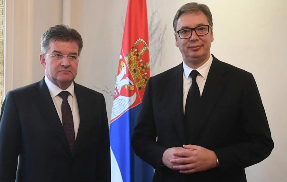 Lajčak sutra u Beogradu, odvojeni sastanak sa Vučićem i Petkovićem Miroslav Lajčak i Aleksandar Vučić (Foto Instagram/buducnostsrbijeav)