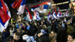 Građani ispred Skupštine grada u Beogradu (Foto Amir Hamzagić Nova rs)