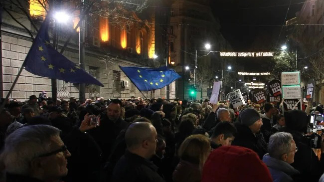 Četvrti protest ispred RIK-a: „Mladi jesu bitan faktor“