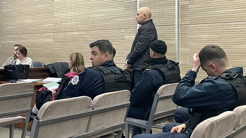 Počelo suđenje u slučaju Dragiše Milenkovića Milenković u sudnici (Foto Kim)