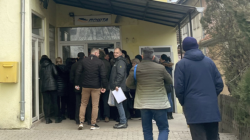 Gračanica: Počelo prijavljivanje za vaučere Pošta u Gračanici (Foto Kim)