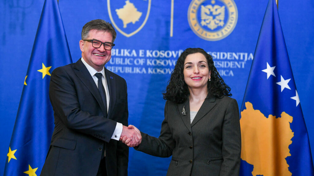 Vjosa sa Lajčakom o procesu dijaloga sa Srbijom
