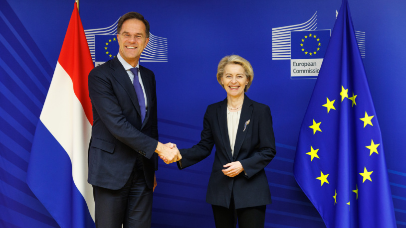 Rute glavni favorit da nasledi Stoltenberga na čelu NATO-a Mark Rute i Ursula fon der Lajen (Foto EC - Audiovisual Service/Christophe Licoppe)