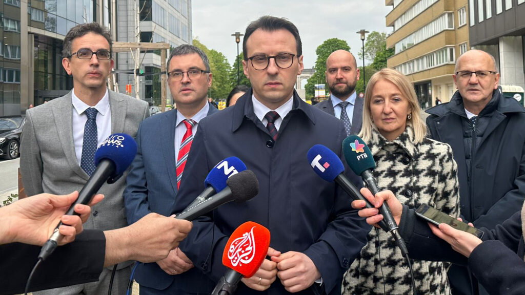 Nema dogovora Beograda i Prištine o upotrebi dinara, nova runda razgovora 13. maja Direktor Kancelarije za KiM Petar Petković (FOTO TANJUG/ STR)