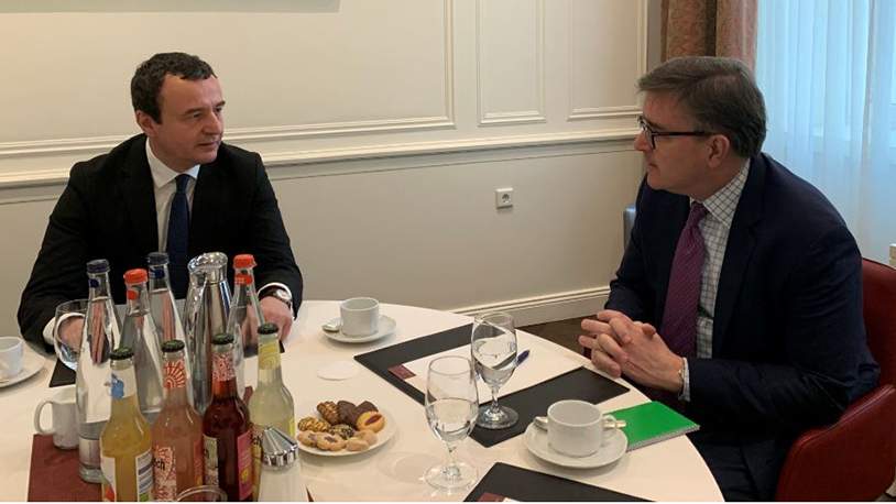 O‘Brajan sa Kurtijem: Potrebna implementacija obaveza i hitan napredak u vezi sa ZSO