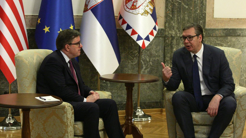 Vučić sa O Brajenom: Nismo se saglasili po većini pitanja koja se tiču Kosova