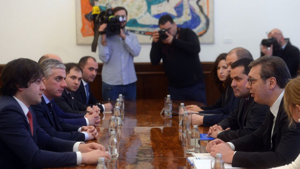 Vučić sa Kobahidzeom o političkim izazovima i dešavanjima na Kosovu