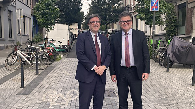 Lajčak sa O’Brajanom o razvoju situacije na Zapadnom Balkanu Miroslav Lajčak i Džejm O Brajen o situaciji na Zapadnom Balkanu
