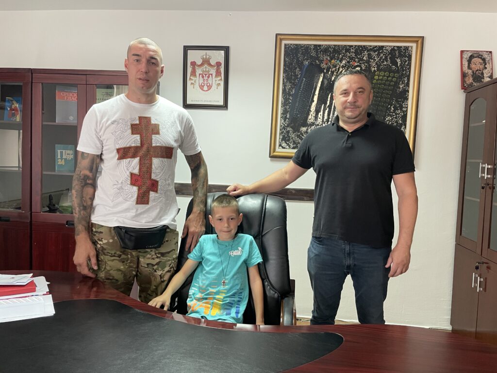 Marko Nikolić, Vuk Nikolić i Srđan Popović (Foto Kim)