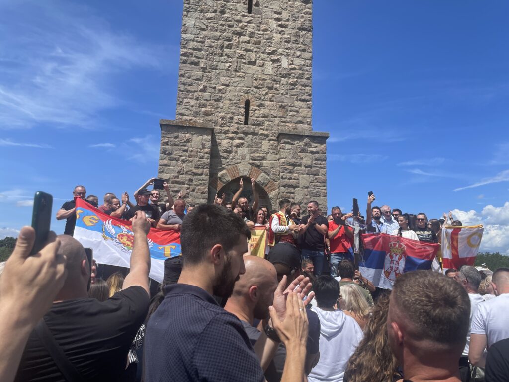 Okupljeni na Gazimestanu (Foto Kim)