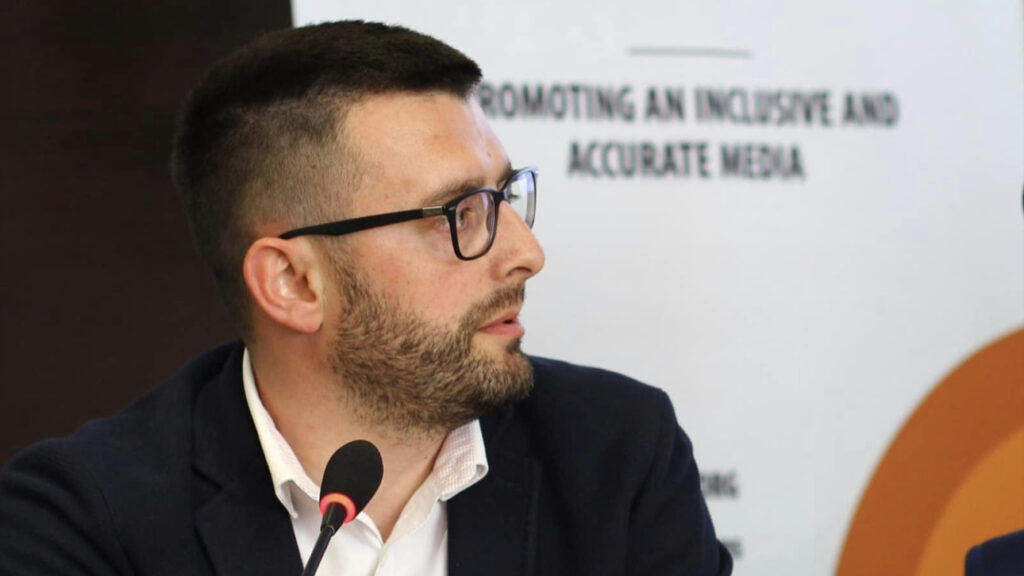 Glavni i odgovorni urednik Radija Goraždevac Darko Dimitrijević (Foto Radio Goraždevac)
