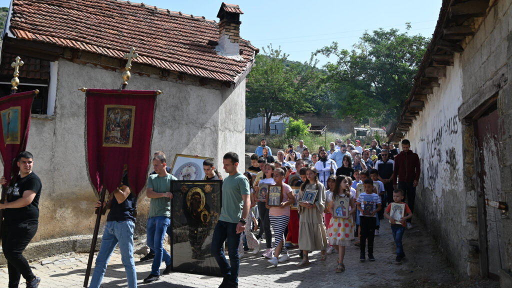 Spasovdanska litija u Orahovcu (Foto Radio Goraždevac)